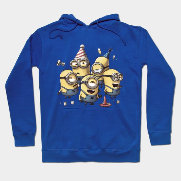 A Minion's Party Hoodie by Drank